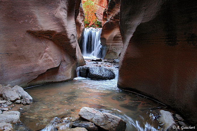 Waterfall  Kanarra Creek
